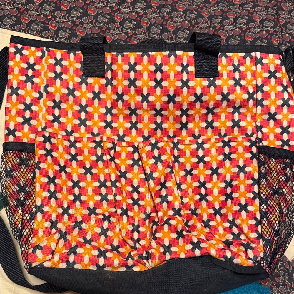 Thirty-One Floral Starburst Tote